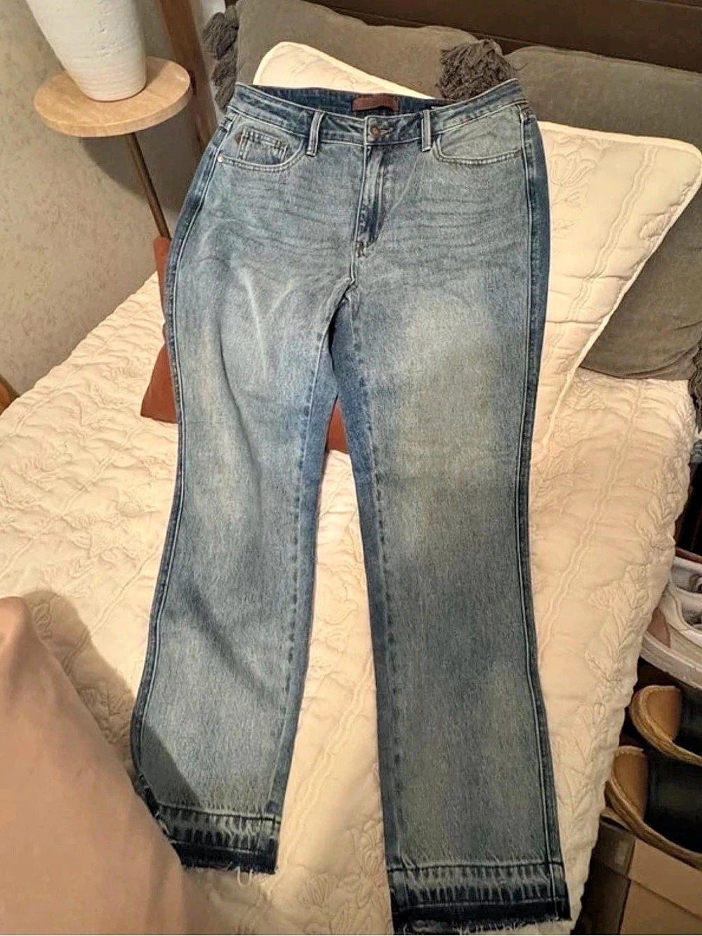 Judy Blue Boyfriend Straight Leg Jeans Size 13/31
